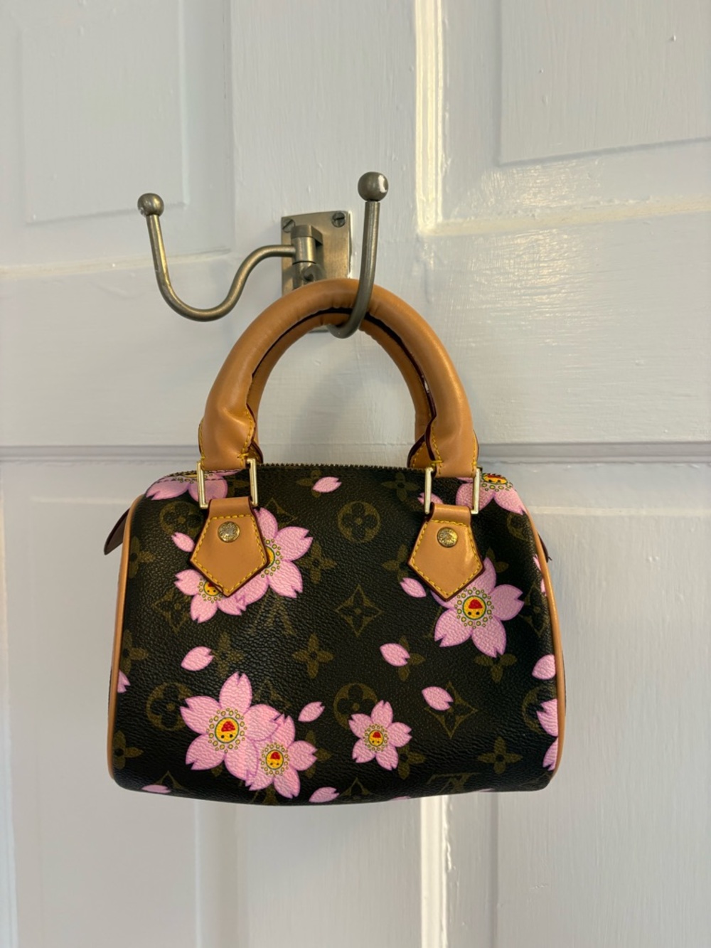 Louis Vitton x Takashi Muraka Cherry Blossom Speedy Bag